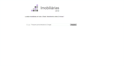 Desktop Screenshot of imobiliarias.com.br